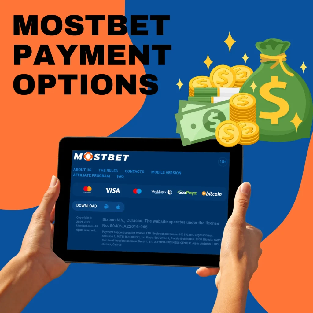 Mostbet Payment Options in the App